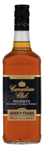 Canadian Club Whiskey Reserve 9 Year