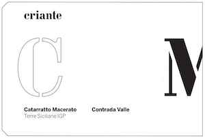 Criante Catarratto Macerato IGP "C-M Contrada Valle" Criante Catarratto Macerato IGP "C-M Contrada Valle"