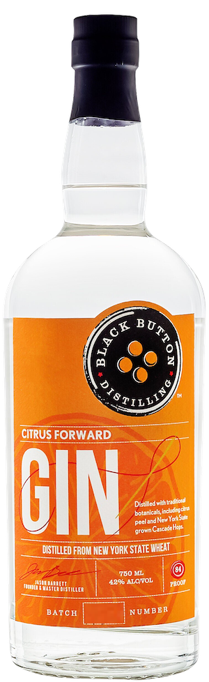 Black Button Gin Citrus Forward Black Button Gin Citrus Forward