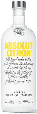 Absolut Vodka Citron
