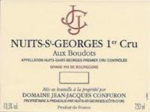 Domaine Jean-Jacques Confuron Nuits-Saint-Georges Premier Cru aux Boudots