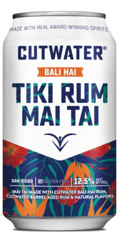 Cutwater Tiki Rum Mai Tai 4pk Cutwater Tiki Rum Mai Tai 4pk