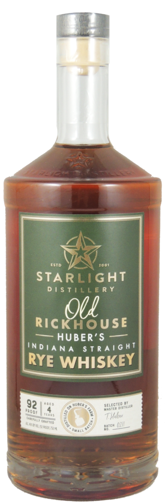 Starlight Distillery Rye Whiskey Old Rickhouse Starlight Distillery Rye Whiskey Old Rickhouse