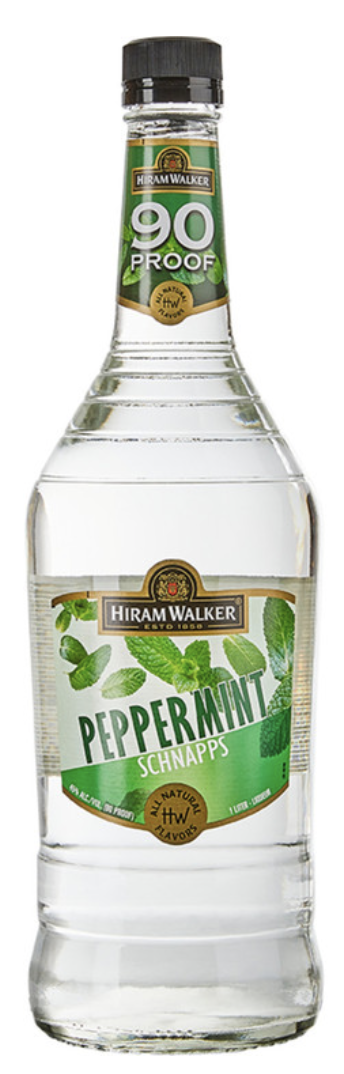 Hiram Walker Schnapps Peppermint 90@