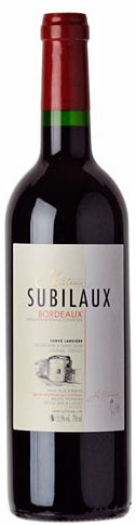 Chateau Subilaux Bordeaux Rouge