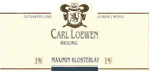 Carl Loewen Maximiner Klosterlay 1er Lage Riesling Trocken