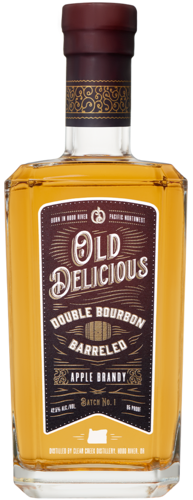Clear Creek Distillery Old Delicious Brandy Apple Double Bourbon Barreled