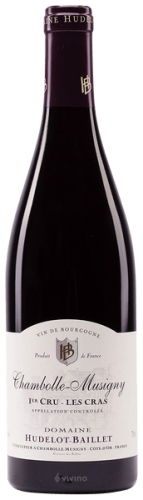 Domaine Hudelot-Baillet Chambolle Musigny Premier Cru Les Cras