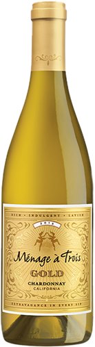 Menage A Trois Chardonnay Gold Menage A Trois Chardonnay Gold
