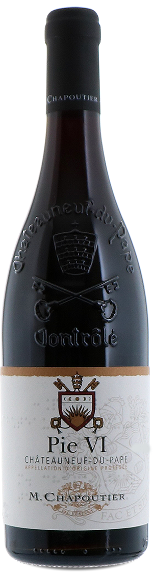M. Chapoutier Chateauneuf du Pape Pie VI M. Chapoutier Chateauneuf du Pape Pie VI