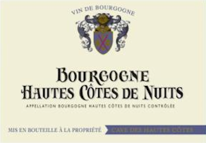 Cave des Hautes Cotes Hautes Cotes de Nuits Blanc