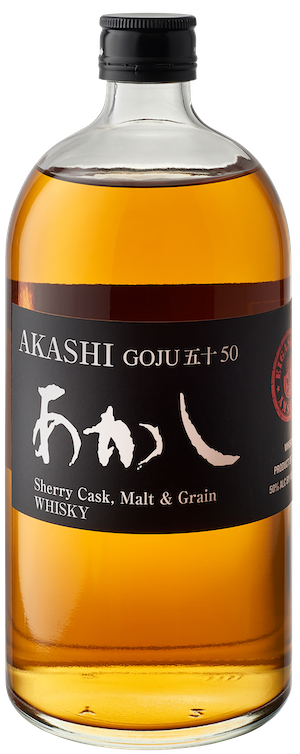 White Oak Distillery Akashi Whisky Blended Goju 50 Sherry Cask