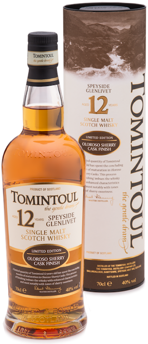 Tomintoul Scotch Single Malt 12 Year Oloroso Sherry Cask