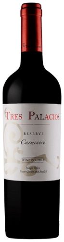 Tres Palacios Carmenere Reserve