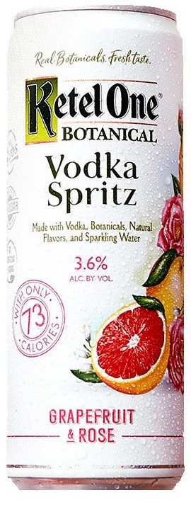 Ketel One Botanical Vodka Grapefruit & Rose Cans Ketel One Botanical Vodka Grapefruit & Rose Cans