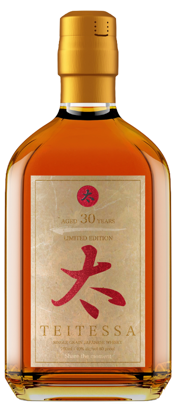 Teitessa Whisky Single Grain 30 Year Limited Edition Teitessa Whisky Single Grain 30 Year Limited Edition