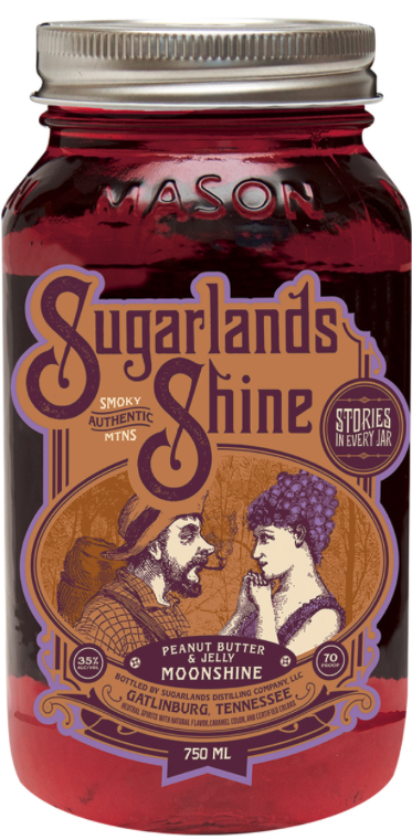 Sugarlands Distilling Company Sugarlands Shine Moonshine Peanut Butter & Jelly