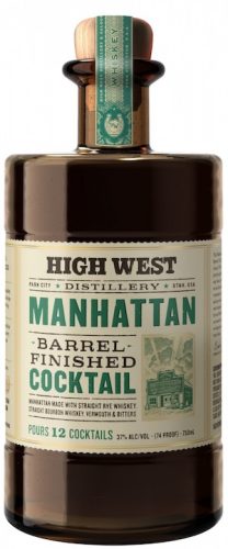 High West Distillery Cocktail Manhattan Barrel Finished