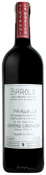 Giovanni Canonica Barolo Paiagallo Giovanni Canonica Barolo Paiagallo