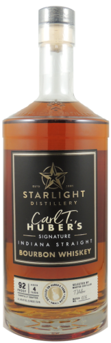 Starlight Distillery Bourbon Whiskey Carl T. Huber's