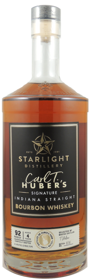 Starlight Distillery Bourbon Whiskey Carl T. Huber's Starlight Distillery Bourbon Whiskey Carl T. Huber's