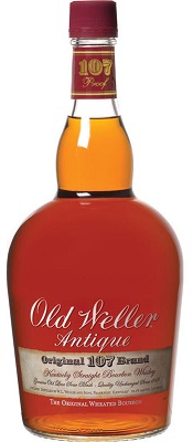 W. L. Weller Bourbon Antique 107 Old-Style Bottles