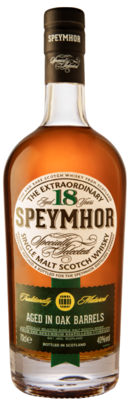 Speymhor Scotch Single Malt 18 Year Old Speymhor Scotch Single Malt 18 Year Old