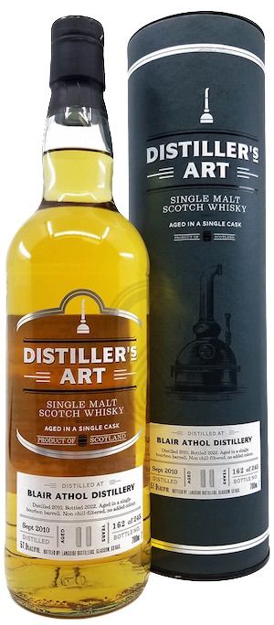 Distiller's Art Single Malt Scotch Blair Athol 11 Year
