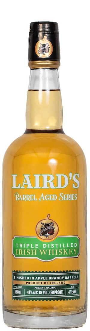 Laird's Irish Whiskey Triple Distilled 4 Year