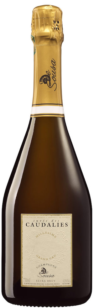 De Souza Cuvée des Caudalies Grand Cru Champagne de Sousa Brut Blanc de Blancs Grand Cru Cuvee des