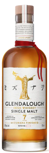 Glendalough Irish Whiskey Single Malt 7 Year Mizunara Cask Finish