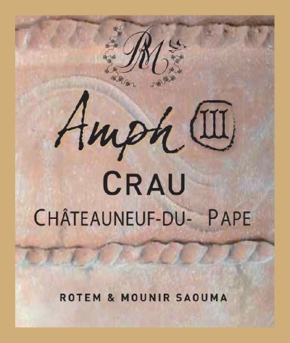 Rotem & Mounir Saouma Chateauneuf du Pape Les Amphoraes