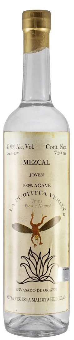 Pierde Almas Mezcal la Puritita Verda