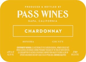 Pass Wines Chardonnay Sonoma County [Yellow Label]