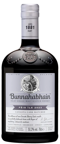 Bunnahabhain Scotch Single Malt Feis Ile Canasta Cask Matured