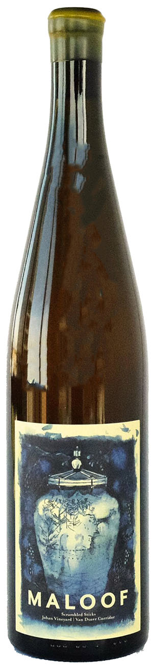 Maloof White Blend 'Scrambled Sticks' Johan Vineyard