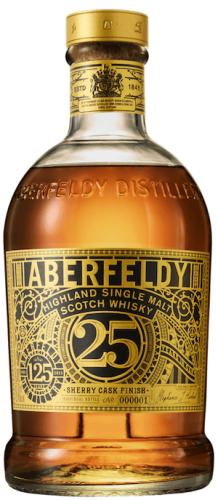 Aberfeldy Scotch Single Malt 25 Year 125th Anniversary Sherry Cask Finish
