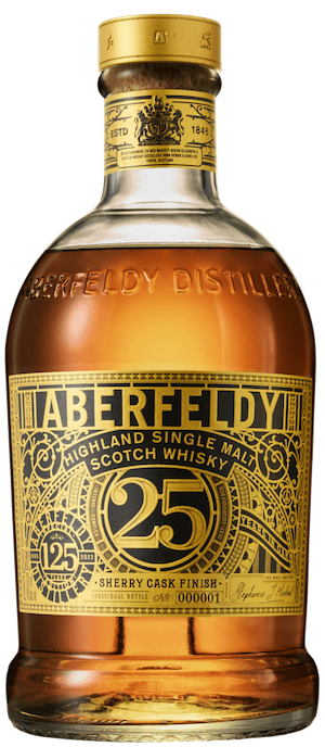 Aberfeldy Scotch Single Malt 25 Year 125th Anniversary Sherry Cask