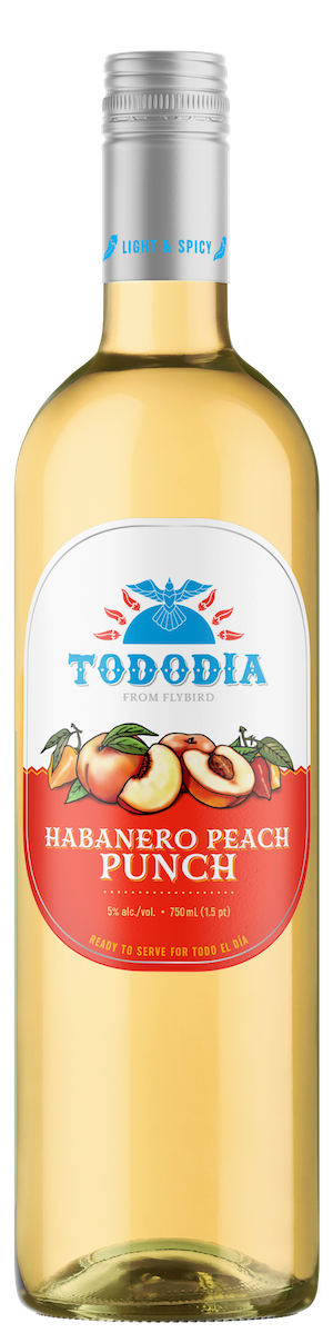 Tododia Wine Cocktail Habanero Peach Punch