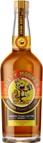 Dirty Monkey Whiskey Banana Peanut Butter