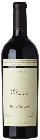 Spring Mountain Red Blend Elivette Spring Mountain Red Blend Elivette