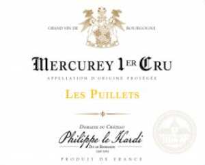 Philippe Le Hardi Mercurey 1er Cru Les Puillets Blanc