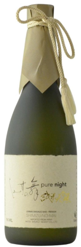 Akita Shurui Seizoh Brewery Sake Shimizu-No-Mai Pure Night