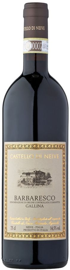 Castello di Neive Barbaresco Gallina Castello di Neive Barbaresco Gallina