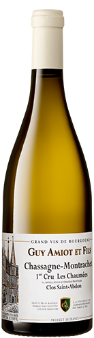 Domaine Guy Amiot et Fils Chassagne-Montrachet 1er Cru Les Chaumees Clos Saint Abdon