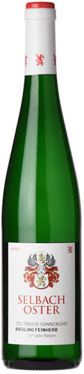 Selbach-Oster Zeltinger Sonnenuhr Riesling Spatlese Feinherb Ur-Alte Reben