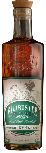 Filibuster Rye Whiskey Dual Cask