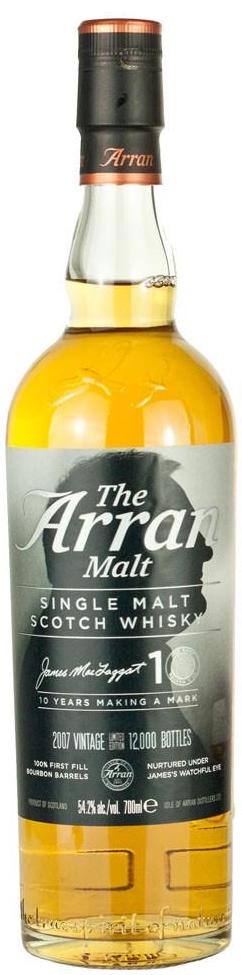 The Arran Malt Scotch Single Malt James Mactaggart