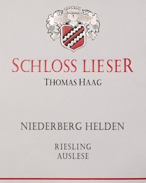Schloss Lieser Niederberg Helden Riesling Kabinett Schloss Lieser Niederberg Helden Riesling Kabinett