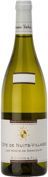 R. Dubois et Fils Cotes de Nuits Villages Blanc Les Monts de Boncourt